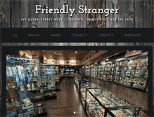 Tablet Screenshot of friendlystranger.com